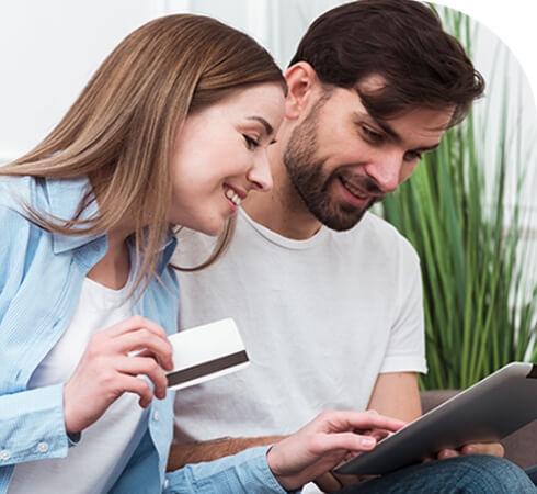 Customer and banking advisor